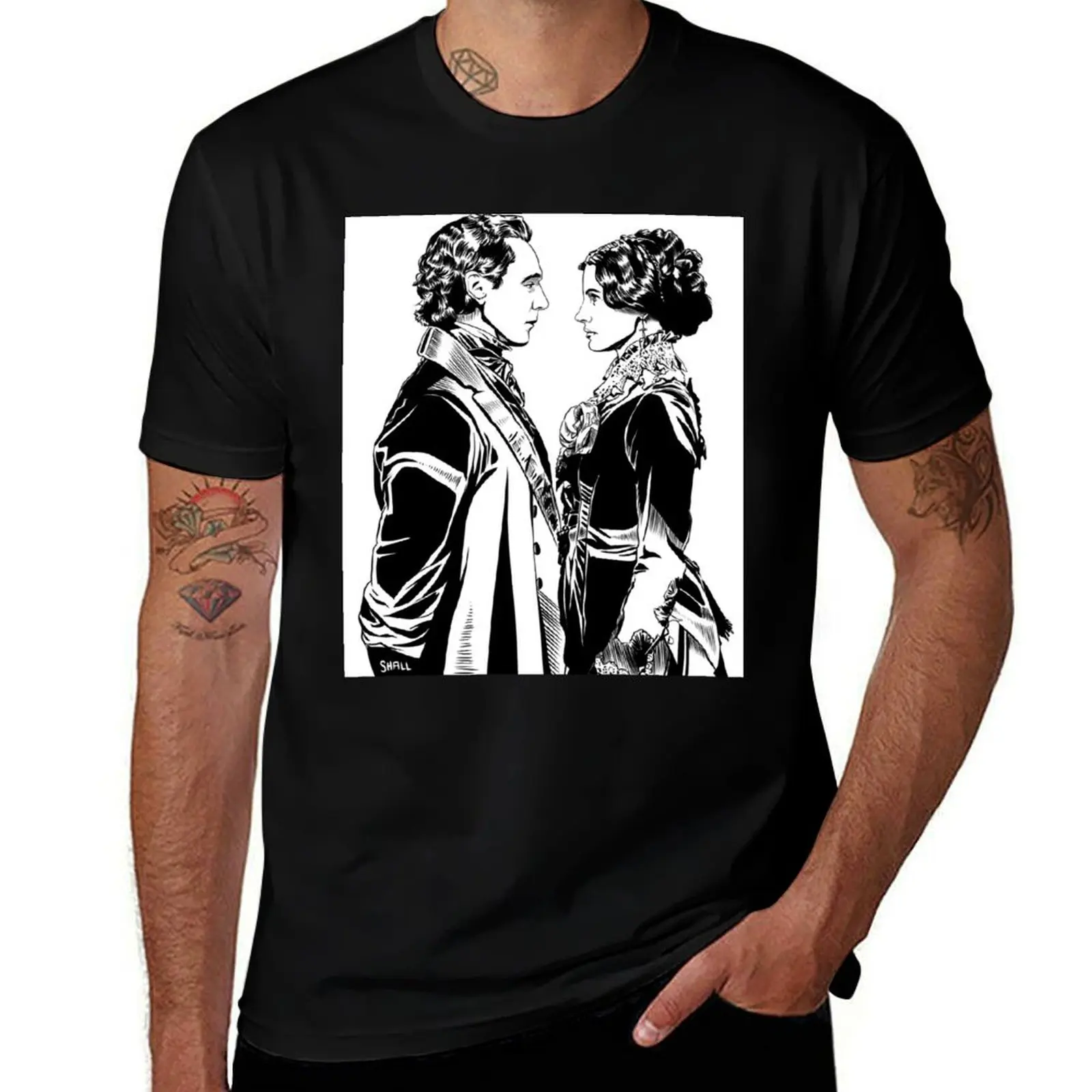 Crimson Peak - Illustrated by Shayna Hall T-Shirt Running Performance Short Sleeve Tee T-Shirt