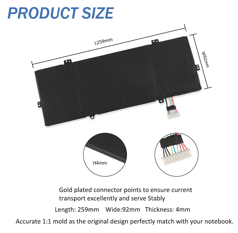 ETESBAY HB4593R1ECW 57.4WH Laptop Battery For HUAWEI MagicBook 14 2019 KPR-W19 KPL-W00 KLV-W19 KLV-W19L VLT-W50 VLT-W60 VLT-WXO