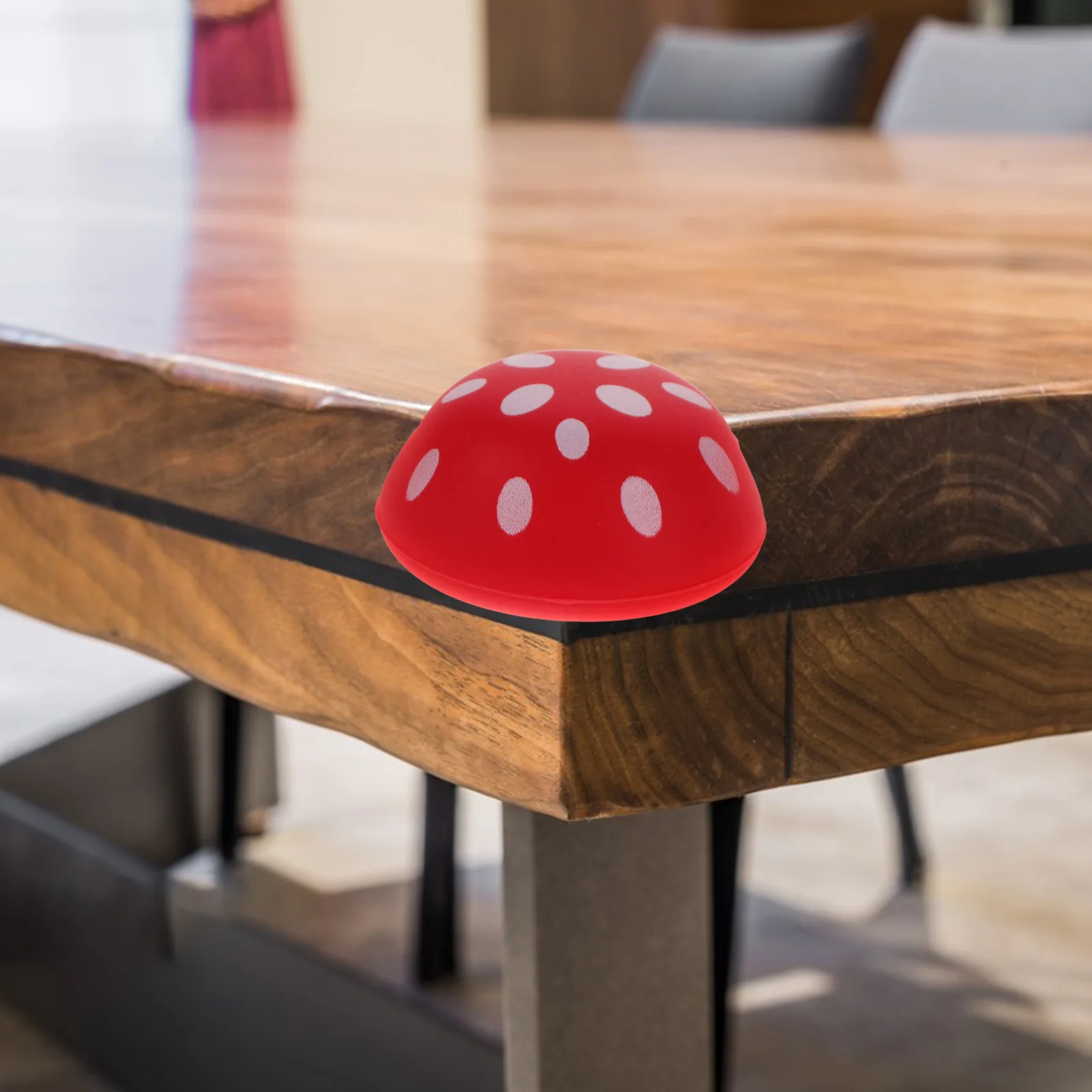 

3Pcs Silicone Corner Protectors Baby Proofing Safety Guards Mushroom Design Table Edge Cushions for Kids Corner Protector