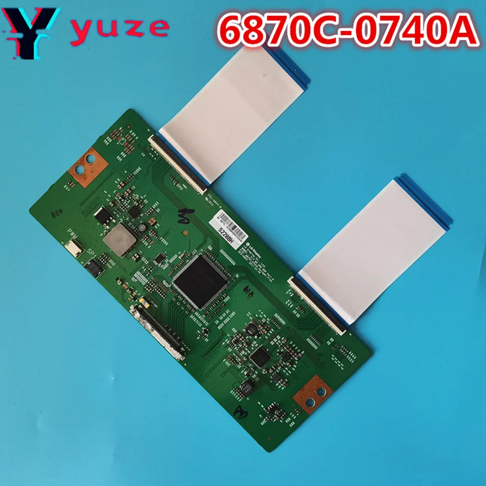 Original Logic Board 6870C-0740A Model V17 65 UHD HDR Ver1.0 T-CON LVDS Board For led65ec500 65m9 P65UP2038A 65R80 6871L-5228B