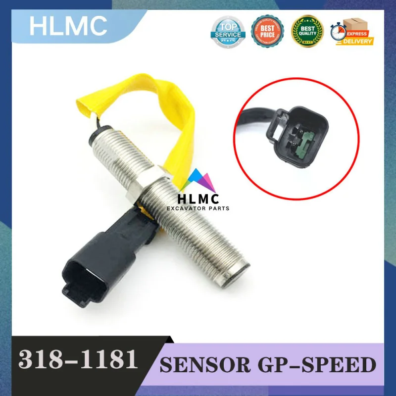 

Construction Machinery Parts Good Quality CA3181181 318-1181 3181181 Revolution Speed Sensor For E330C E330D