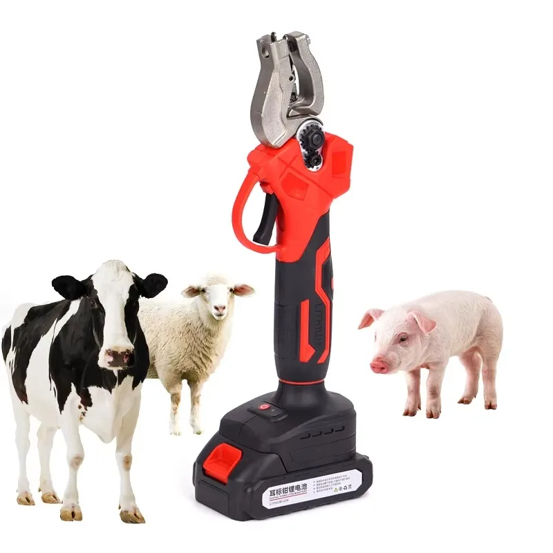 

Animal Ear Tag Applicator Livestock Installer Tools Electric Ear Tag Pliers for Pig Sheep Cattle