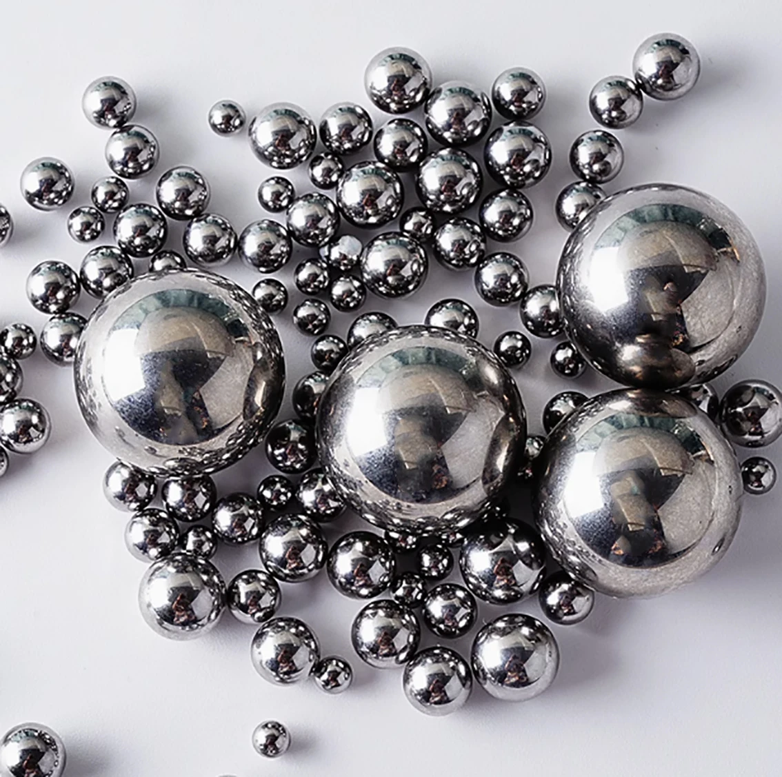 1-200Pcs 304 Stainless Steel Ball Dia 0.5/0.7/0.8/1/1.1/1.2/1.3/1.4/1.5/2.381-27.5mm High Precision Smooth Bearing Steel Beads