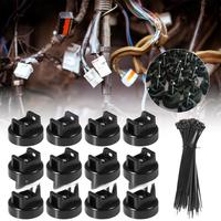 Zip Tie Mount Multipurpose Magnetic Cable Holder Cable Tie Mount Magnets Magnetic Wire Management Bases Heavy Duty