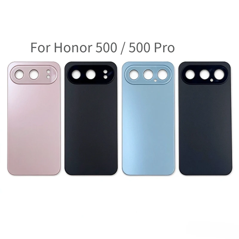 Back Glass Battery Cover Housing Replaceme For Honor 500 / 500 Pro, Rear Panel Rear Door With Pre-installed Adhesive