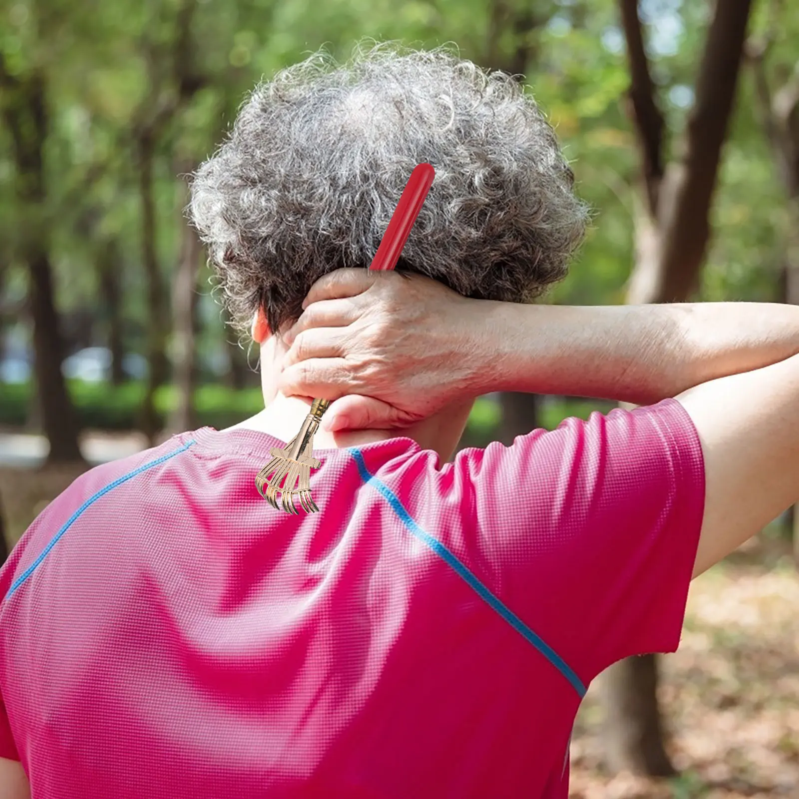 

3 шт. телескопический инструмент для царапин спины, легкие многофункциональные портативные массажеры для облегчения зуда для спины, шеи, ног