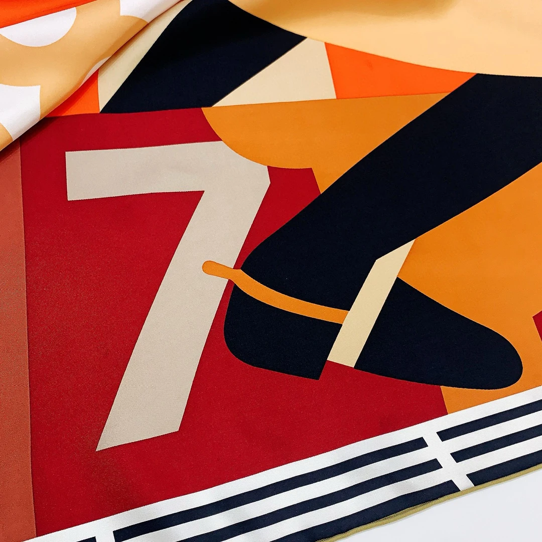 90 سنتيمتر وشاح حريري المصممين الفاخرة ساحة عصابات 90 هيمز اليد توالت حواف شالات رئيس حقيبة اكسسوارات عاشق الأم هدية