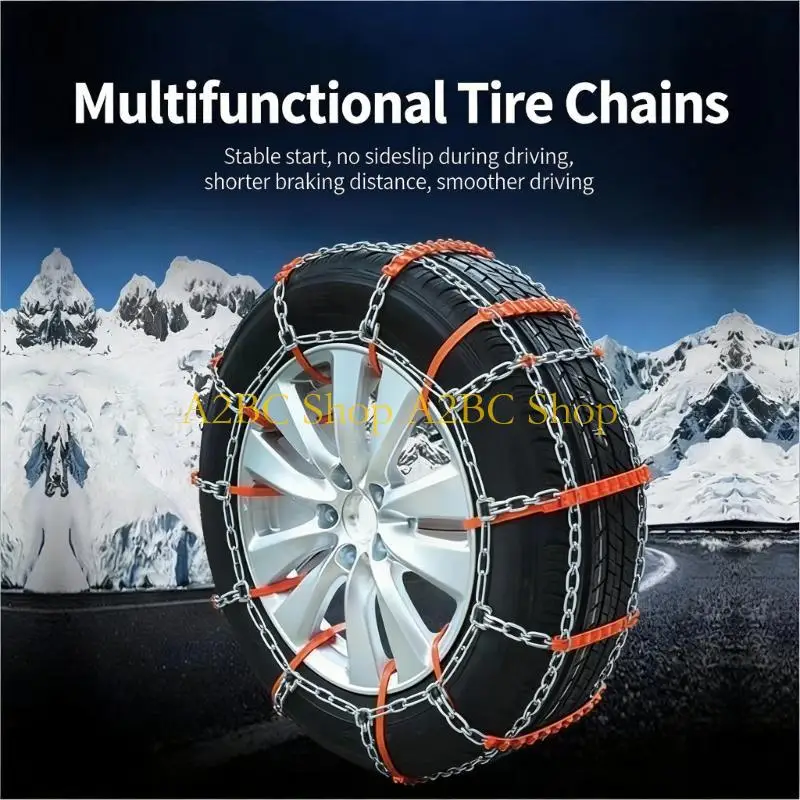 A2BC Multipurpose Rubber Traction Aid for Car SUVs Long Journeys Performances