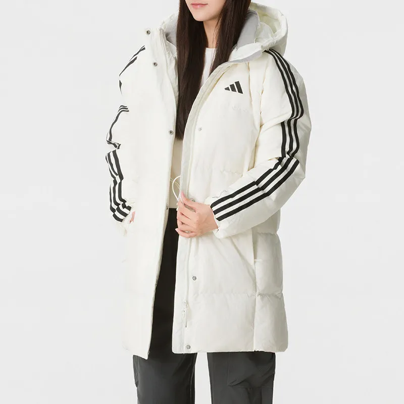 Adidas Adidas Women's Down Jacket 2026 Winter New Warm Thickened Sportswear Jacket LE4999