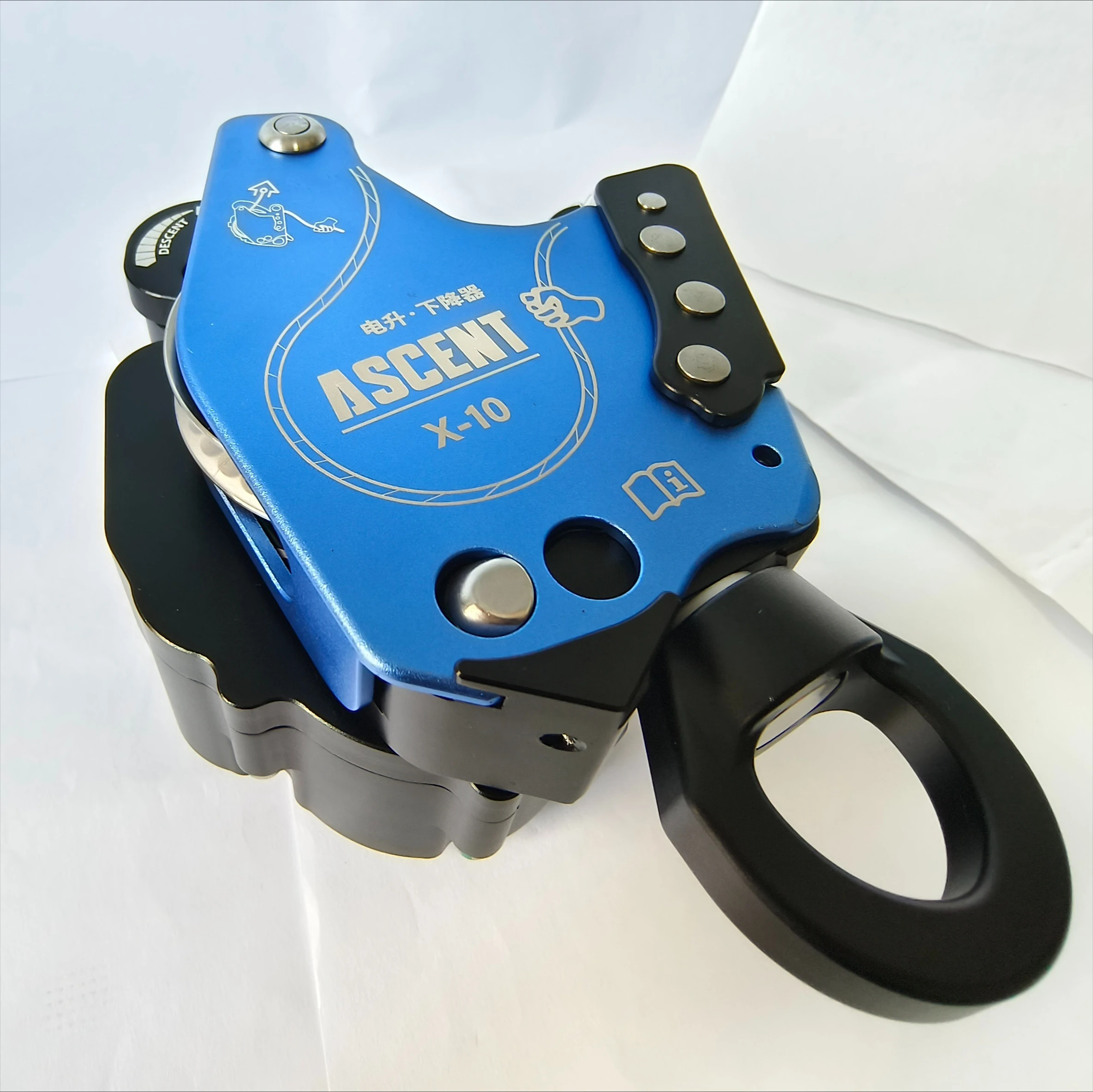 Awah Z3 Gleiche Fabrik AScent X10 Ascent Descent Gerät mit Universalgelenk für 30 kg–285 kg Wokring Load Luftarbeiten/Seilklettern