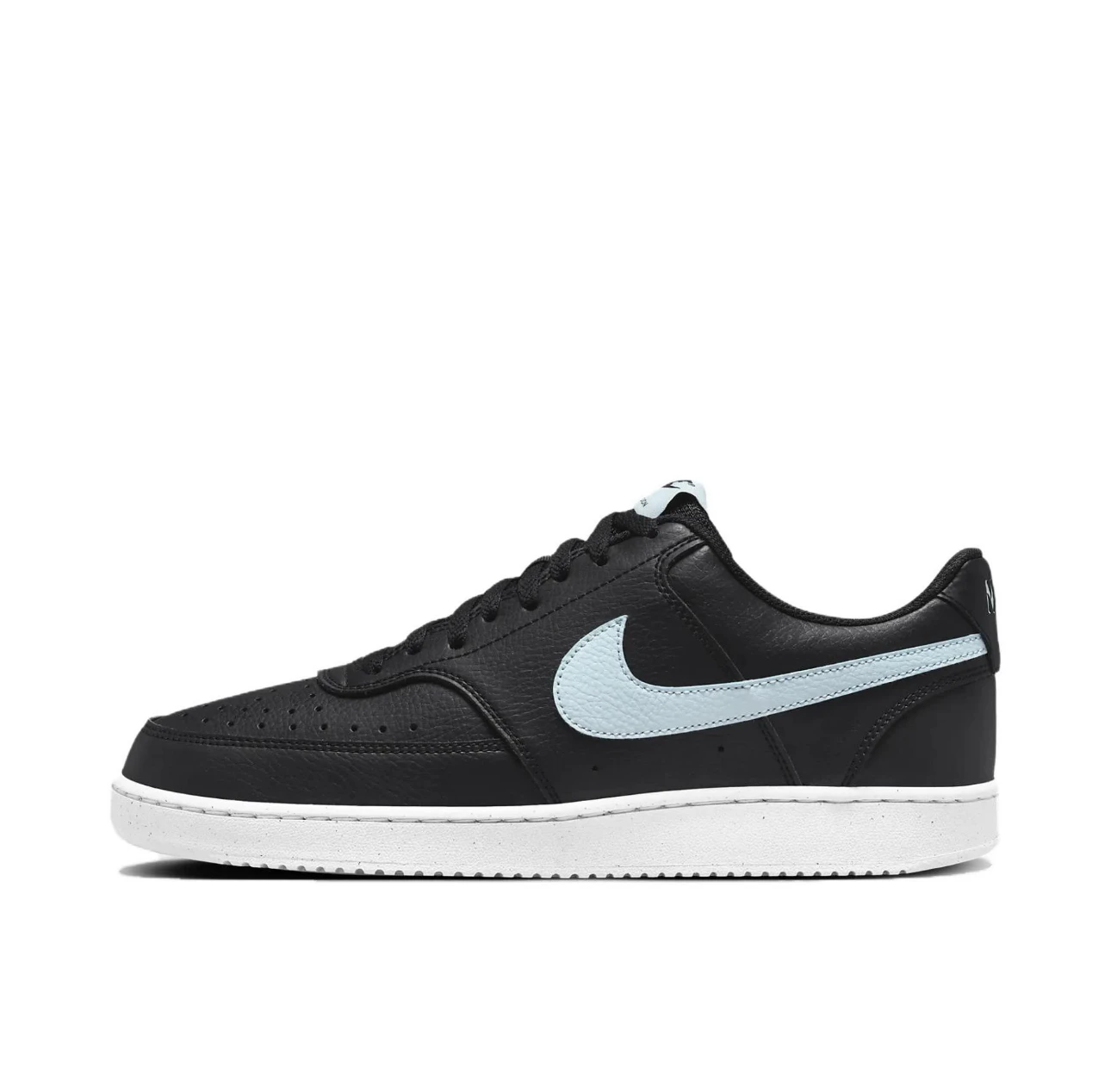 حذاء Nike Court Vision مريح ومتعدد الاستخدامات ومضاد للانزلاق للرجال باللون الأسود والرمادي DH2987-006