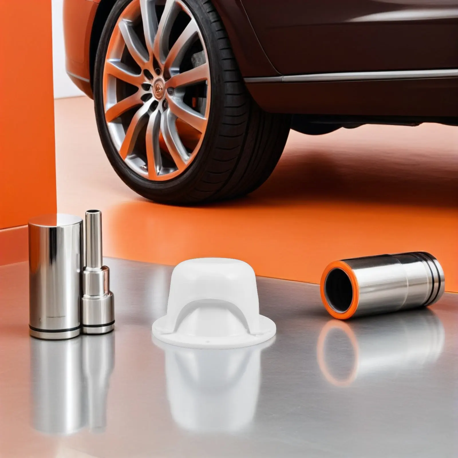 

2Pcs Rv Roof Vent Cap White Plastic Round Mushroom Shape Ventilation Cover for Camper Trailer Vent Cap Replacement with Screws