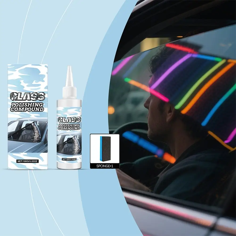 سيارة الزجاج تلميع لصق سيارة الزجاج فيلم طلاء تنظيف إزالة التلوث واضح النفط فيلم تنظيف لصق زجاج سيارة زجاج سيارة فيلم النفط