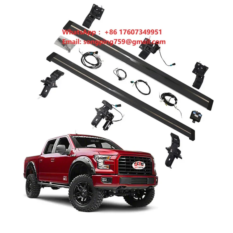 KSC AUTO 2018 New Design Power Running Boards Electric Truck Steps for GMC Sierra 1500 Regular Cab 2015-2018