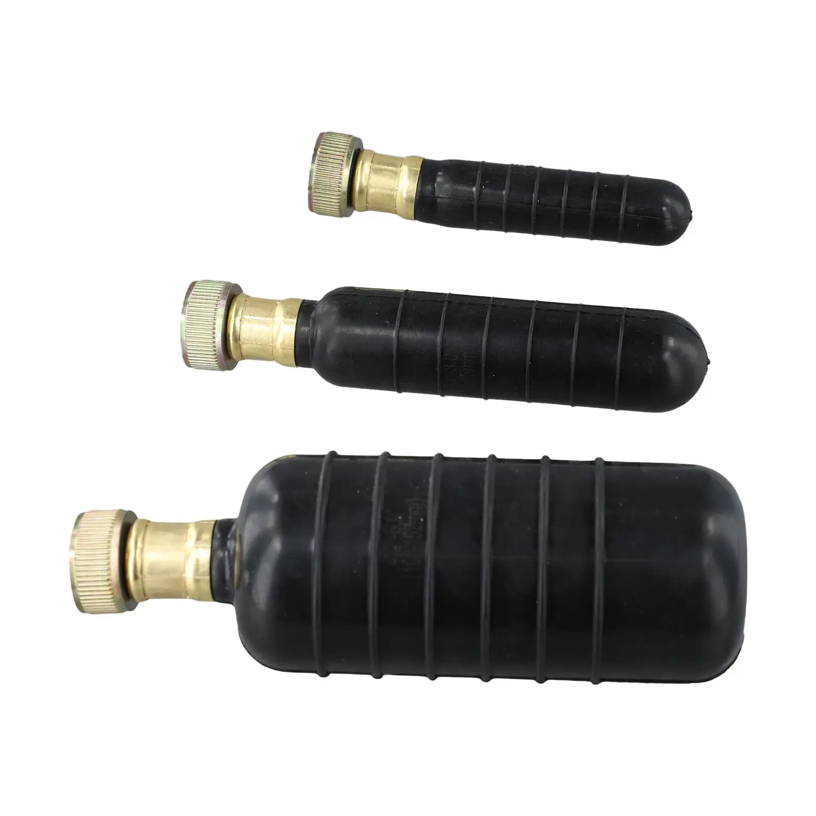 The Essential Drain Cleaning Toolset Three Powerful Rubber Bladders that Utilize Water Pressure to Remove Clogs