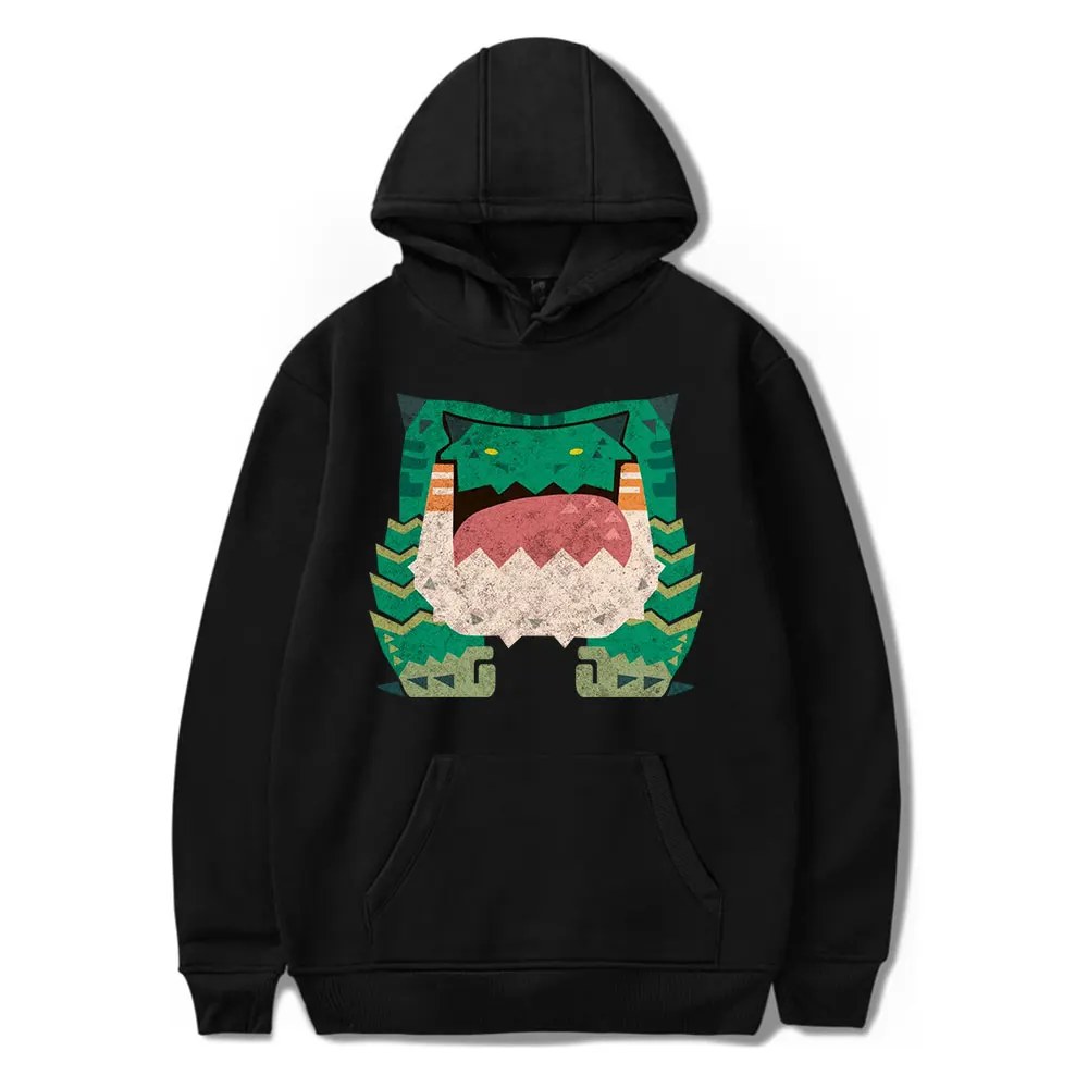

Chatacabra Monster Hunter Wilds Merch Trendy Hoodie Men and Women Hip-hop Sports Pullover Sweatshirt