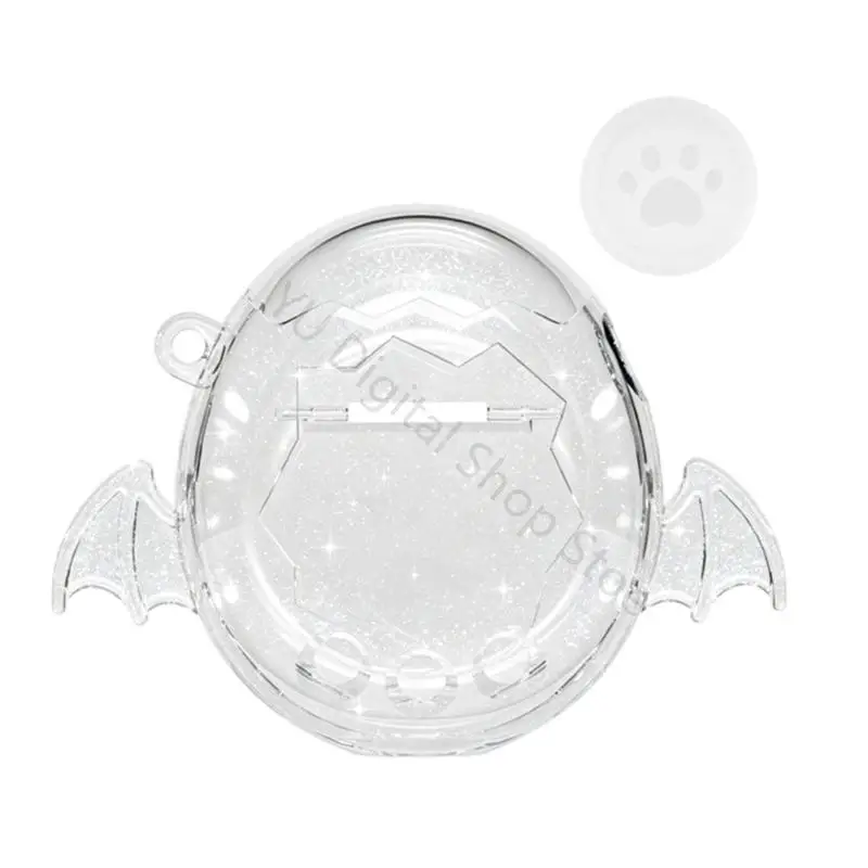 96BA Virtual Pet Device Shell-Set mit Knopfkappe, Hardcover-Körper, Frontöffnung und seitlicher Aufhängung für den täglichen – Detail 4
