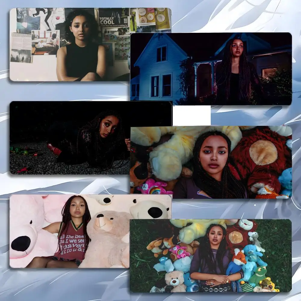 

Pantheress singer trendy P-PinkPantheress Mouse Pad Mousepad Large Gaming LockEdge Thickened PC Table Desk Mat