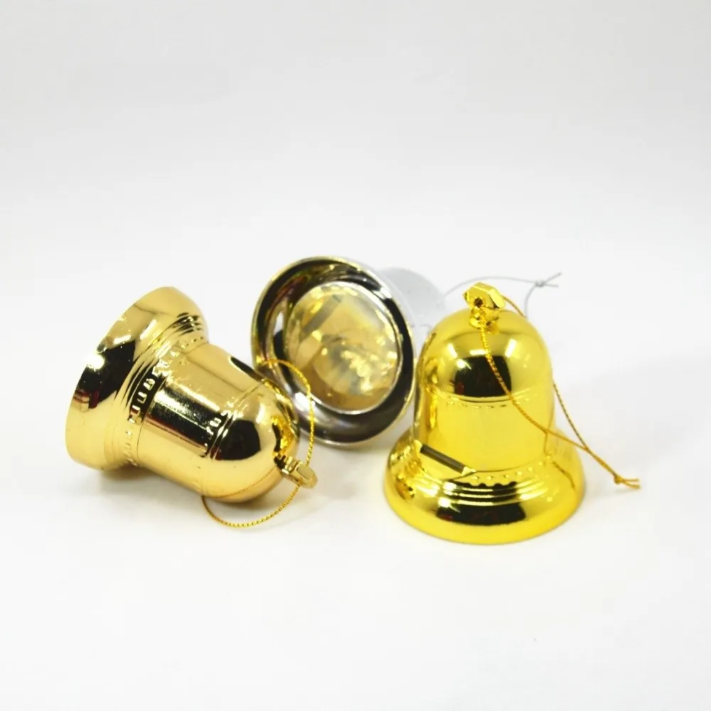 

Рождественская шкатулка для украшений в виде колокольчика, снеговика, елочного украшения, свадебная противоударная коробка для колец с Дедом Морозом, подарки