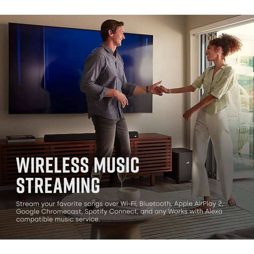 

Саундбар для садовой мебели с 5.1.2-канальной акустической системой, беспроводным сабвуфером, технологиями Dolby Atmos, DTS:X и VoiceAdjust.