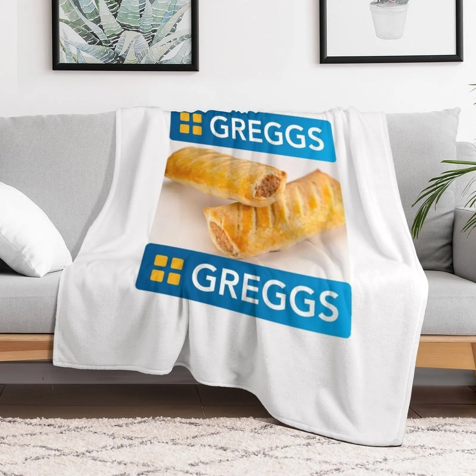 GREGGS Pasty Throw Blanket Bed covers Blankets For Bed Blankets