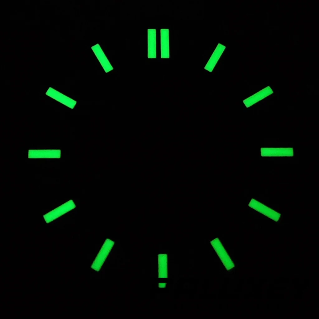 28.5mm Skeleton Hollow Dial Black Blue Green White Dial Green Luminous for NH35 NH38 NH70 NH72 Movement Accessories Replace