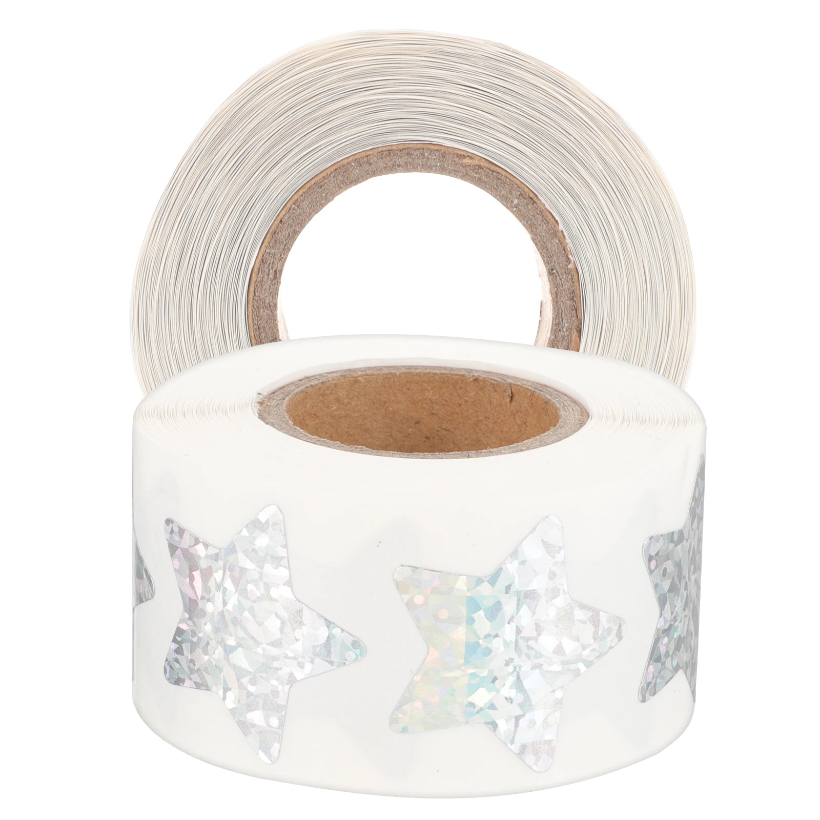 

2 Rolls Sparkly Shiny Star Self-Adhesive Reward Labels For Kids Classroom Party Decoration Art Craft Supplies Reward