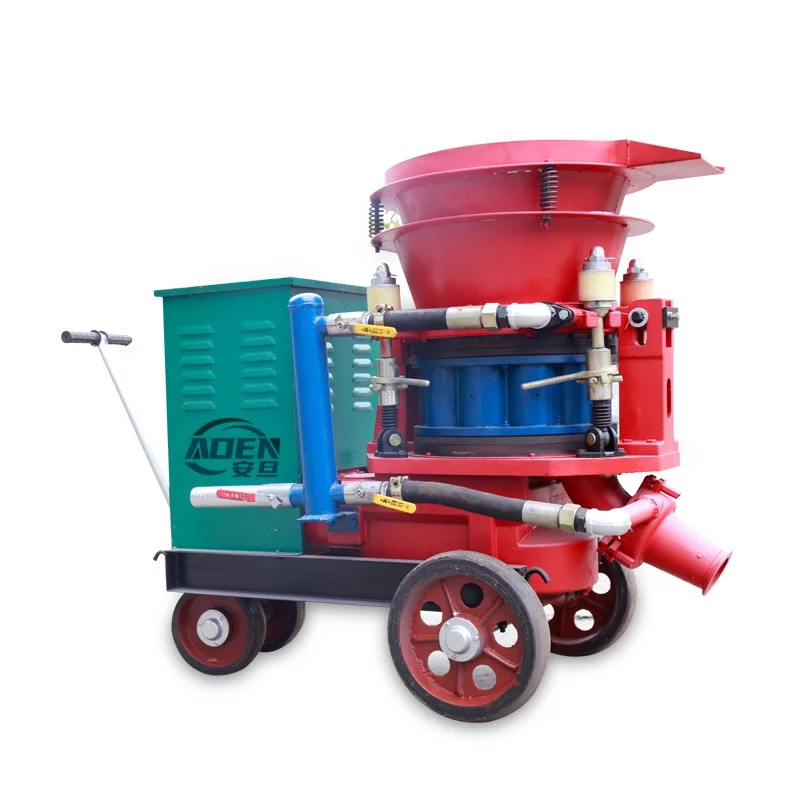 

High-efficiency Dry Mix Concrete Spraying System Dry Shotcrete Sprayer for Interiors
