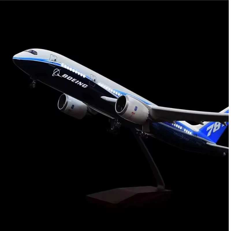 مقياس 1:150 نموذج دييكاست طائرة مدنية نموذج طائرات سلسلة بوينغ B747/B787 طائرة راتينج للقوات الجوية مع عرض خفيف
