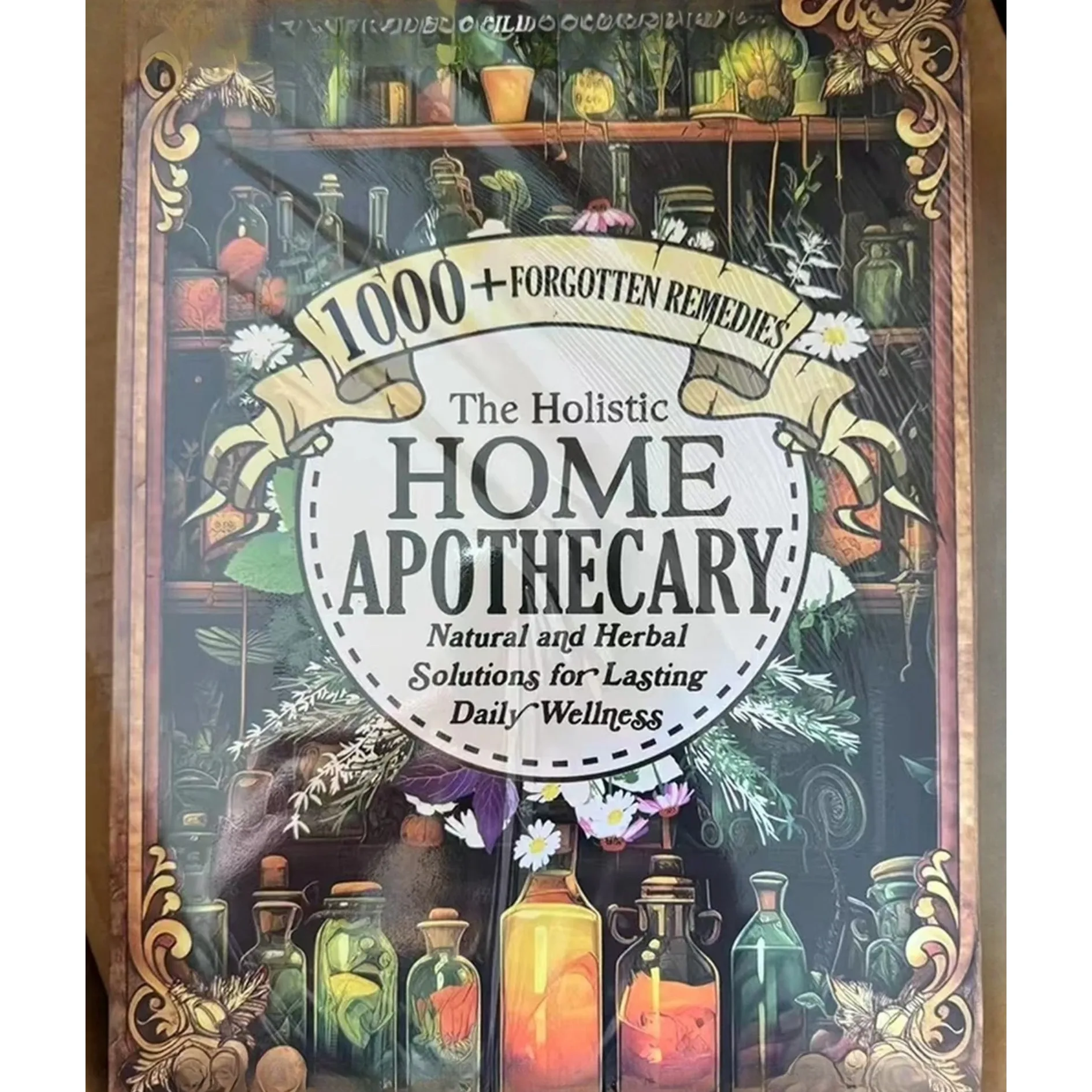 

Книга рецептов и народных средств от аптекаря 2026 года (000+ рецептов), натуральное и травяное средство для ежедневного оздоровления, винтажный дизайн | Подробный