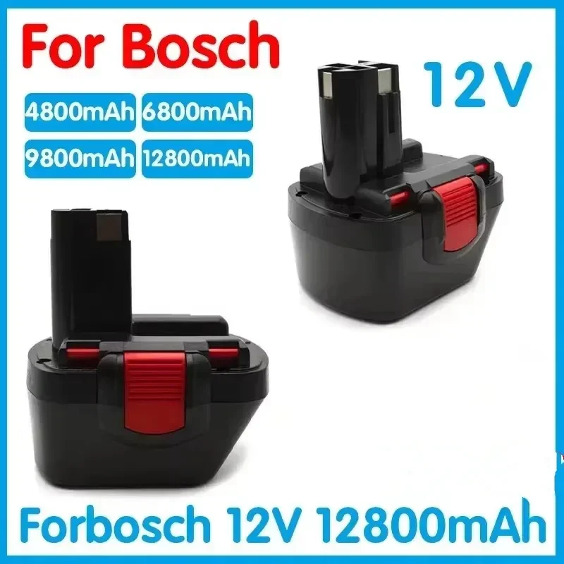 For Bosch 12V Rechargeable Battery 12V 12.8AH AHS GSB GSR 12 VE-2 Battery BAT043 BAT045 BAT046 BAT049 BAT120 BAT139