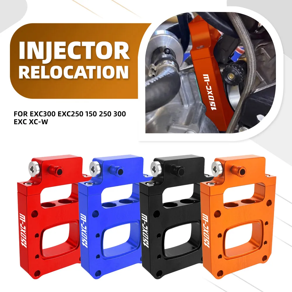 For EXC300 EXC250 150 250 300 EXC XC-W TPI Six days TPI Injector Relocation Block For Husqvarna TE300i TE250i GasGas EC300 EC250