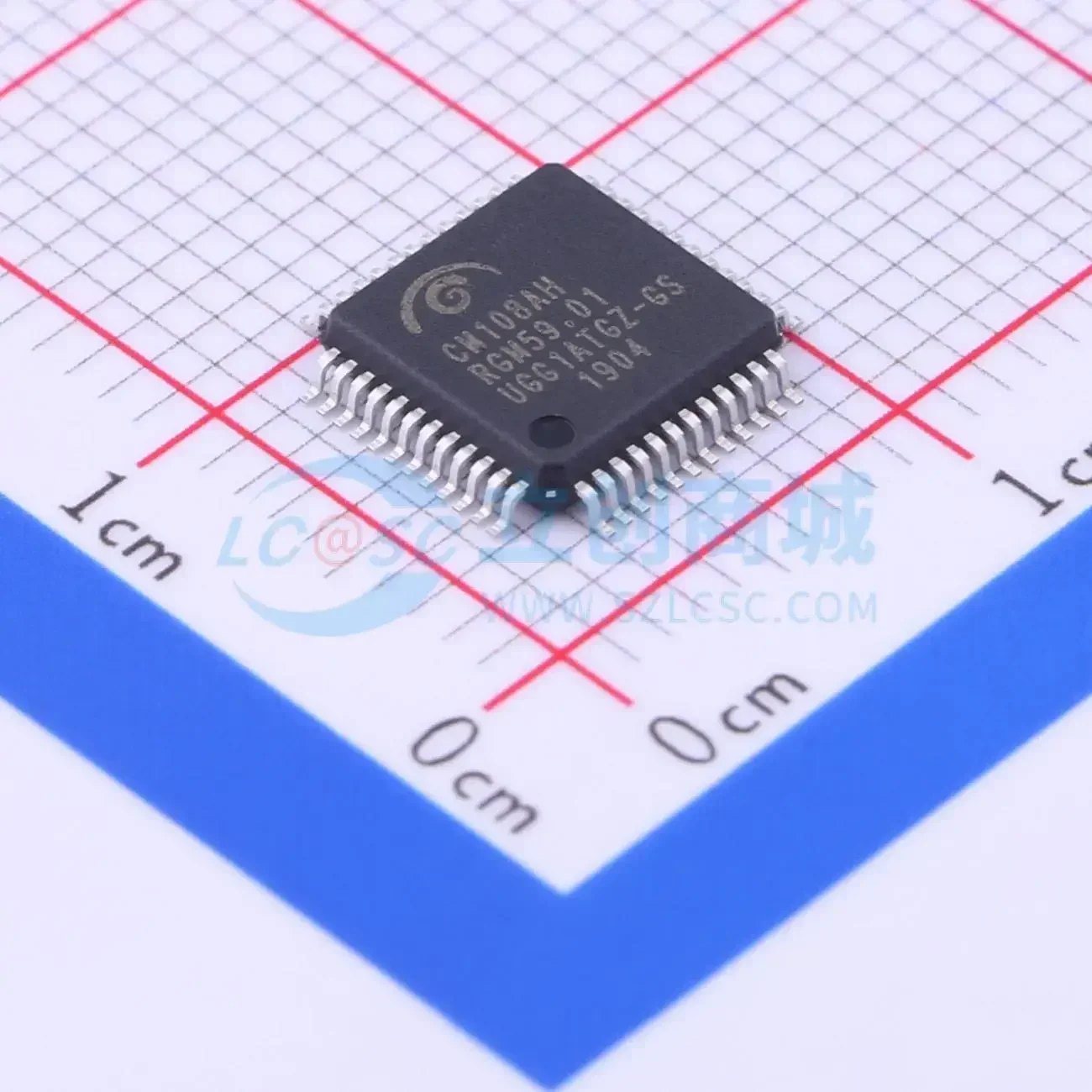 1 PIECE CM108 CM108AH CM108B QFP-48  EM2750 QFP-64