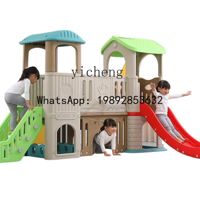 شريحة AH Little Prodigy ذات تصميم داخلي كبير منزلق قلعة رياض الأطفال المنزلي #2