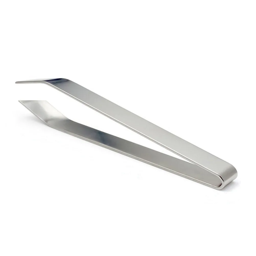 

Clamp Tweezers Stainless Steel Flat Nose Remover Fish Bone Picker Fish Bone Clip Pig Hair Remover Dishwasher Safe