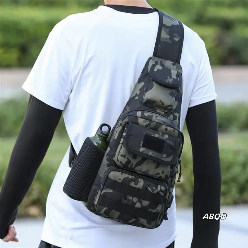 

USB Chest Bag Camping Backpack Bag Messenger Bags Belt Outdoor Sling Bag Fishing Climbing