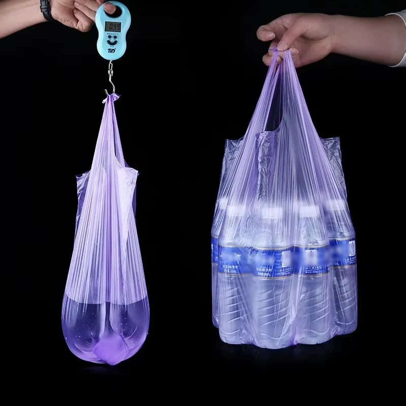 20PCS Increase Trash Bags Gallon Handle Tie Garbage Bags for Office Kitchen Bedroom Waste Bin Portable Waste Bas