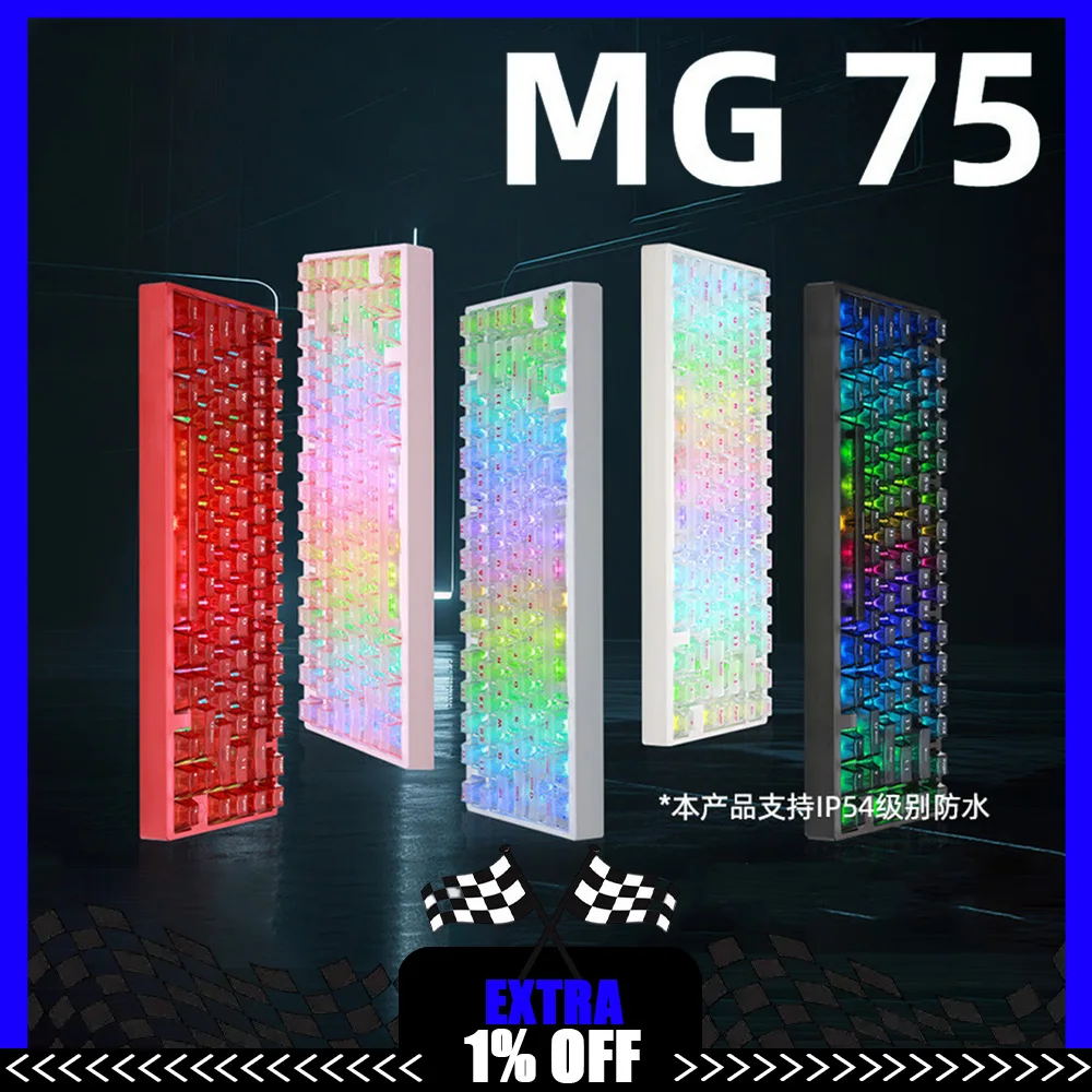 

Irok MG75 MAX Magnetic Switch Keyboard Wired Aluminium Mechanical Keyboard 8000Hz RT0.001mm Gaming keyboards PC Accessories