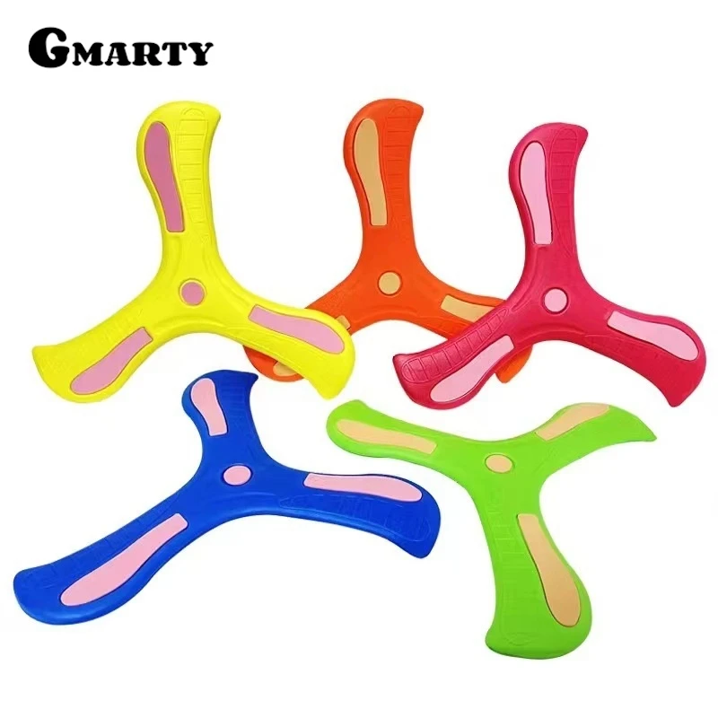 EVA Boy Children's Hand-throwing Boomerang Outdoor Interactive Outdoor Toy Boomerang Soft Three-leaf Cross