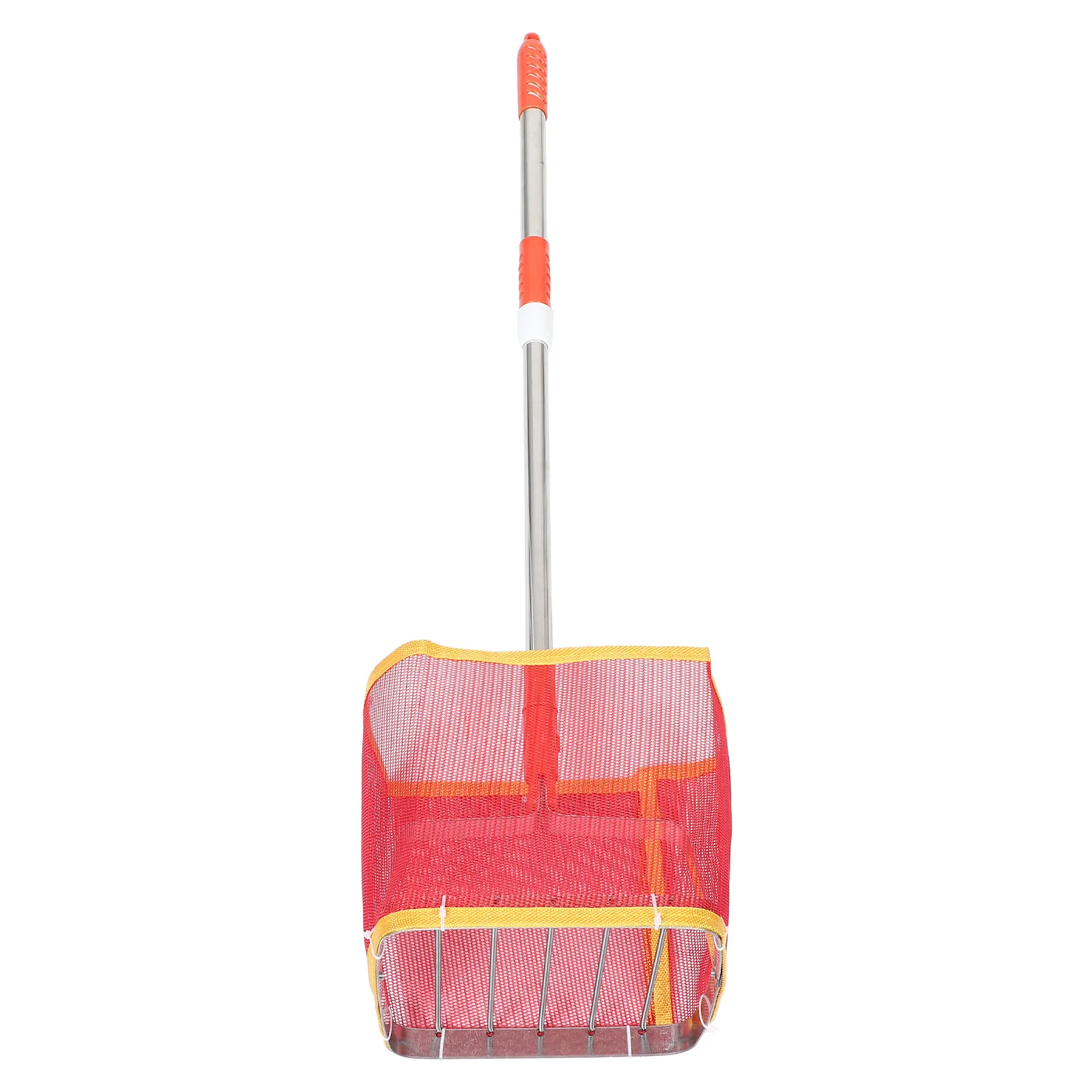 Table Tennis Ball Picker Outdoor Collector Detachable Handle up The Portable Red Catcher