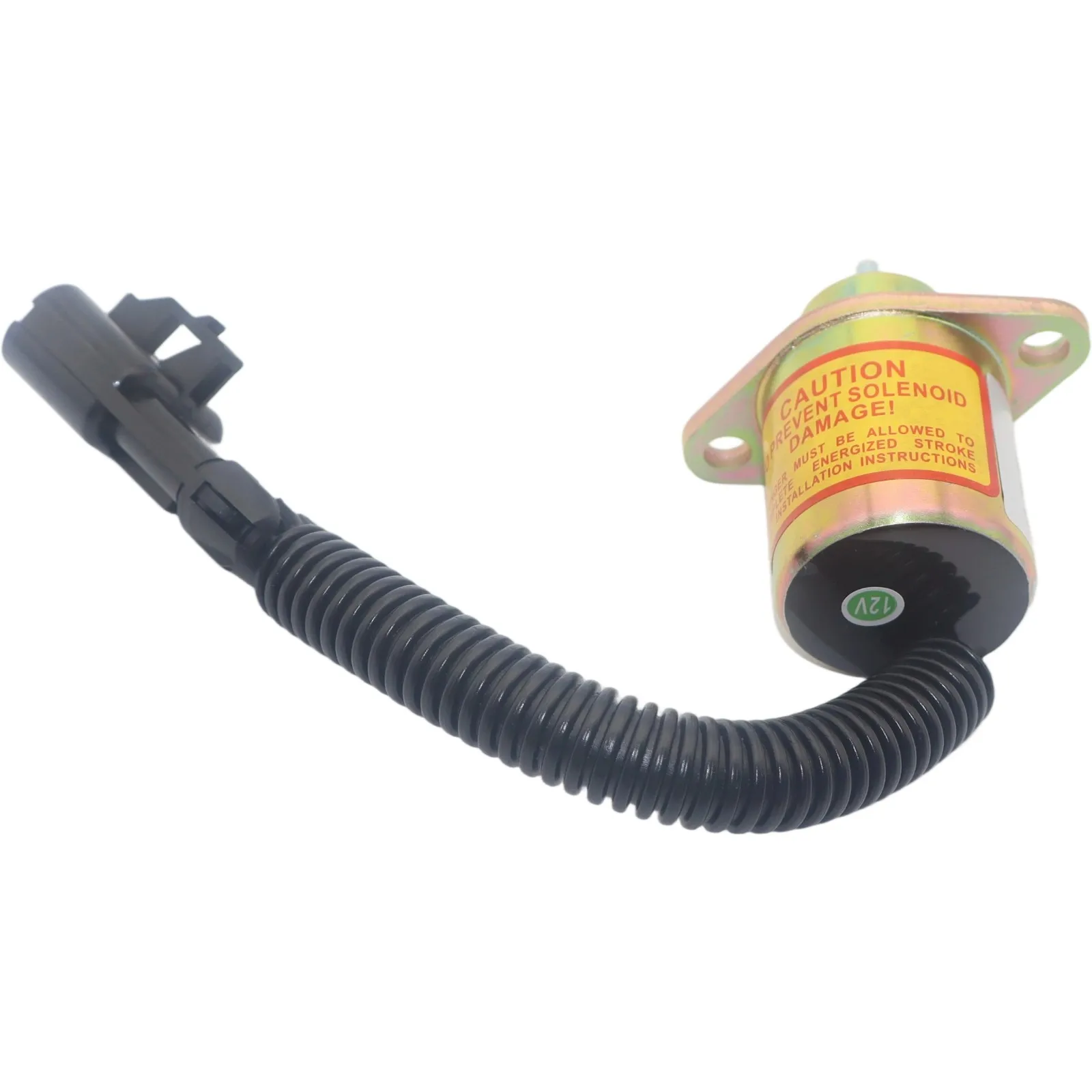 Fuel Shut Off Solenoids 1503ES-12S5SUC5S Compatible for Yanmar 119653-77950 119285-77950 12VDC