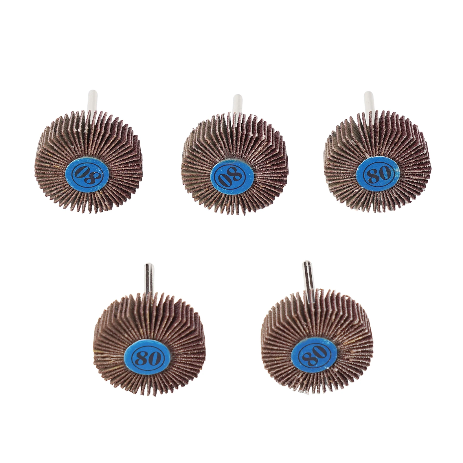 Flap Wheels For Rotary Tool Die Grinder Sanding Disc Set 3.17mm Shank Shutter Polishing Deburring Wheel For Dremel Rotary Tools