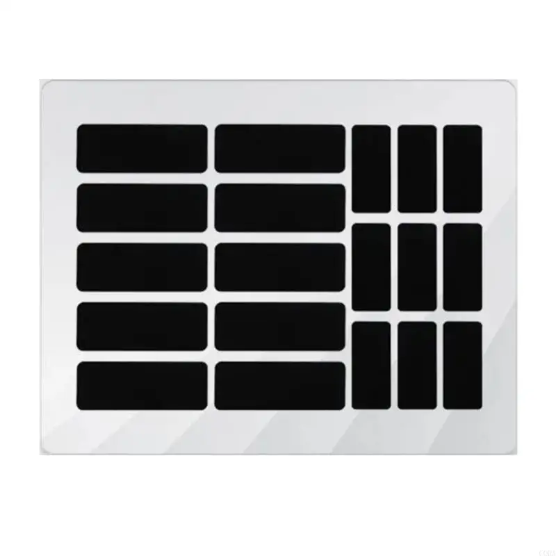 CORA Easy to Apply Silicone Sweat Proof Slip Proof Pad for Keyboards Mouse Controller Quick Installation No Tools Required