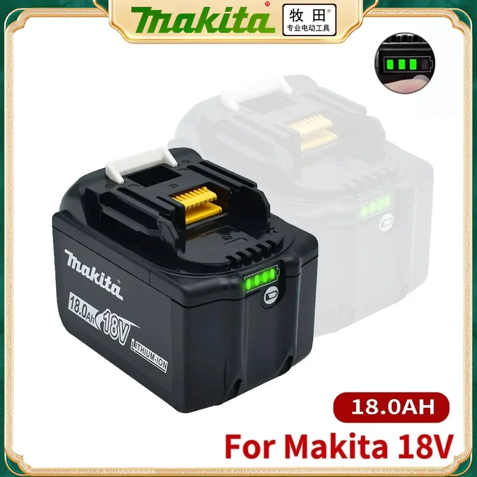 

100% BL1860 перезаряжаемая батарея 18 В 8000 мАч литий-ионная для Makita 18 В батарея BL1840 BL1850 BL1830 BL1860B LXT 400