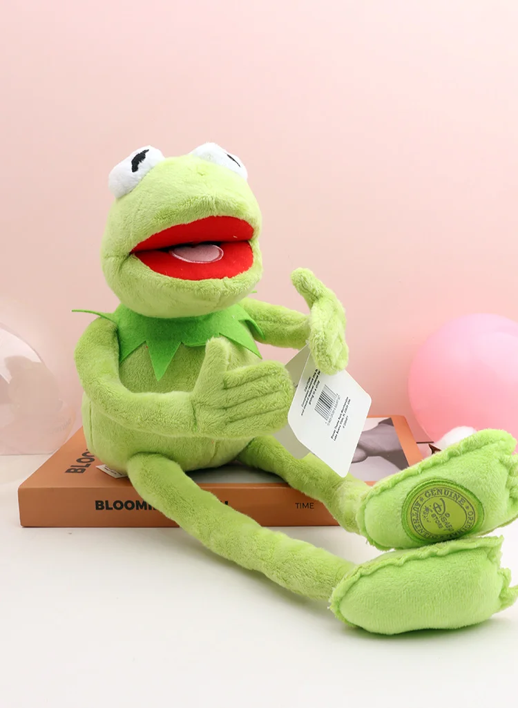 Cartoon Kermit The Frog Plush Toys Adjustable Cute Anime Things Stuffed Animals Dolls Kawaii Decor Children Birthday Xmas Gifts