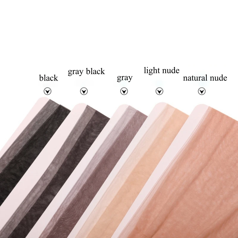 Super Light 9g Seamless Pantyhose Women Sexy 0D Ultra Thin Transparent Invisible One Line Crotch Tights Foot Shaped Stockings