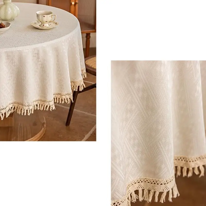 A0KE Fringed Tablec…