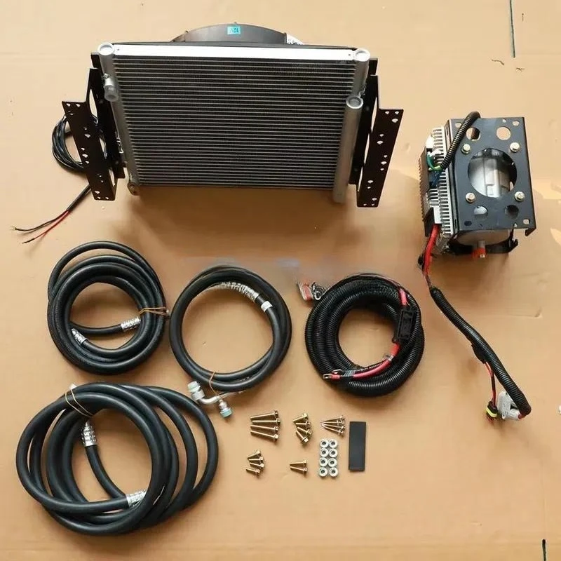 12v Air Conditioning 24v Electric Truck Air Conditioning  Cooling Van Parking Cooler Tractor Cab Air