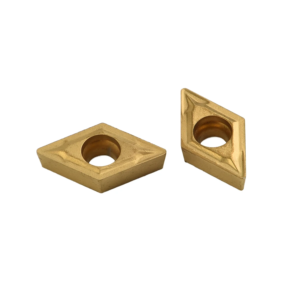 10Pcs DCMT070204 YBC251 Carbide Inserts For Lathe Turning Tool Holder Boring Bar Use Of Long-life ////////////