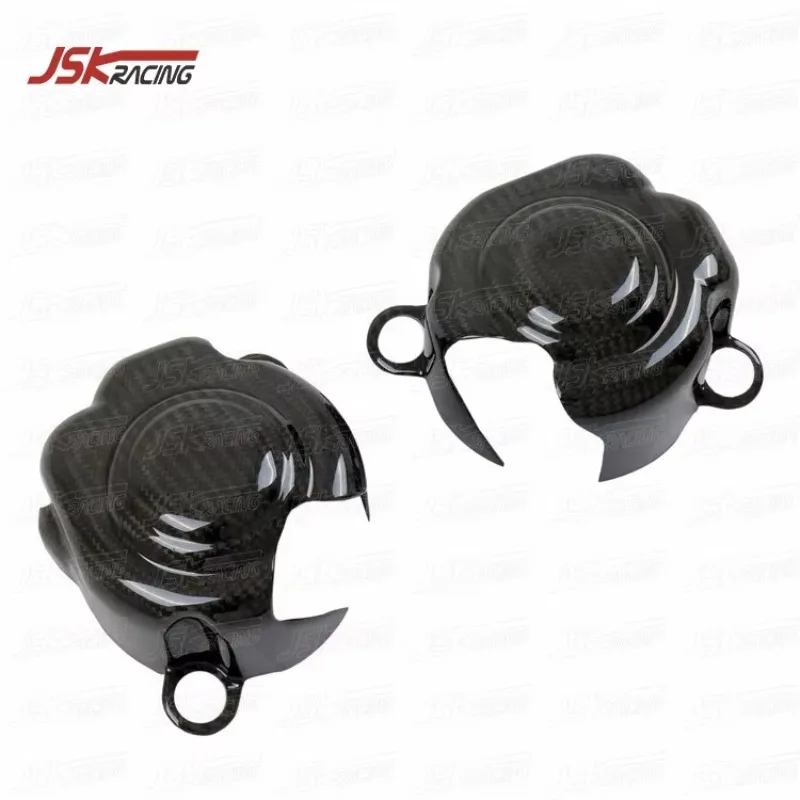 

CARBON FIBER FUEL PUMP COVERS FUEL COVER CAP OIL COVER For 2011-2016 FERRARI 458 ITALIA And SPECIALE